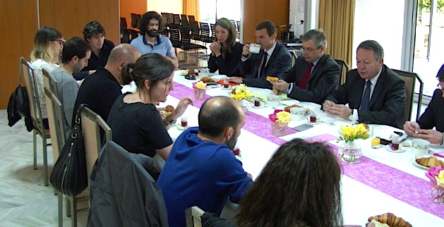 Infrastructures et aides aux déplacements : Thierry Braillard débat avec les acteurs du mouvement sportif et les élus