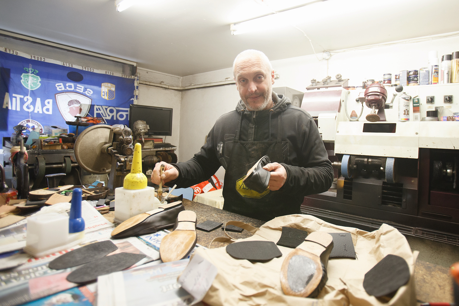 David Seddas, dernier cordonnier de Bastia