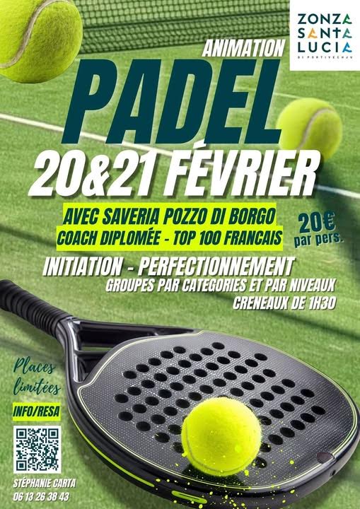 Zonza Santa Lucia - À la découverte du Padel