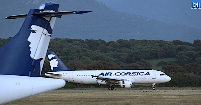 Tempête Nils : Air Corsica reprend une partie de ses vols ce soir, et renforce son programme vendredi