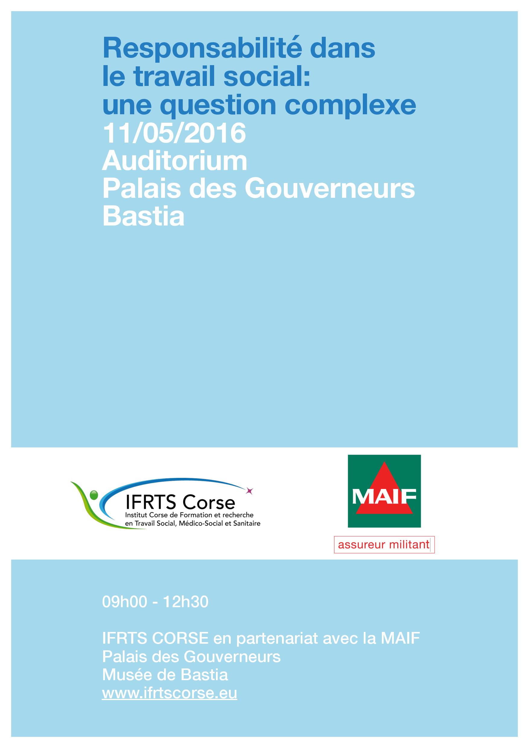 Bastia : Une conférence sur le travail social