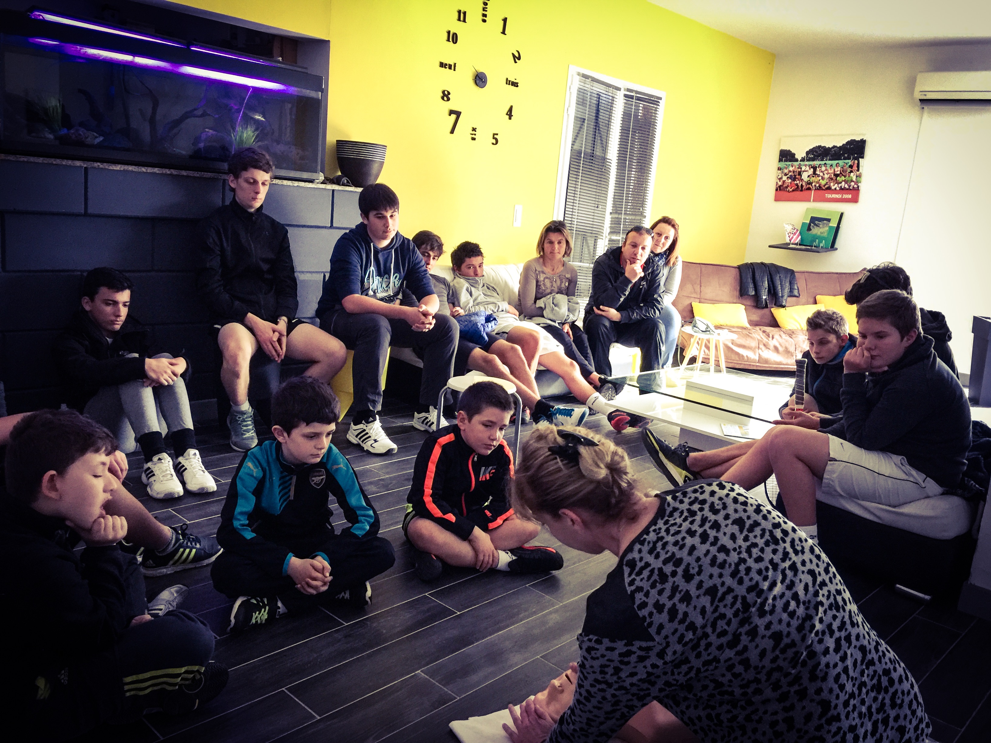 et aux enfants du TC Folelli