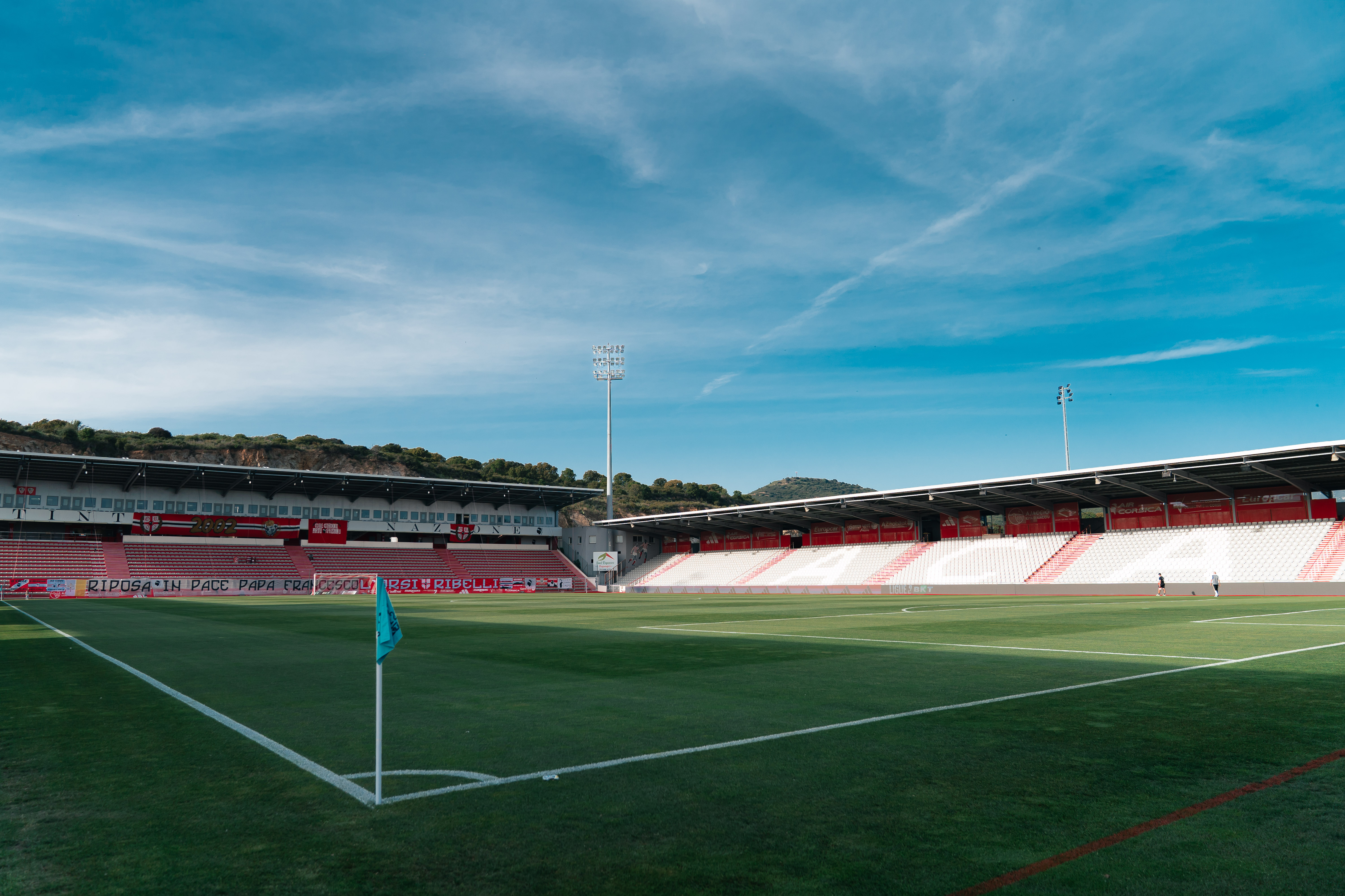 ​Ajaccio : le stade Michel-Moretti au cœur de la bataille des municipales
