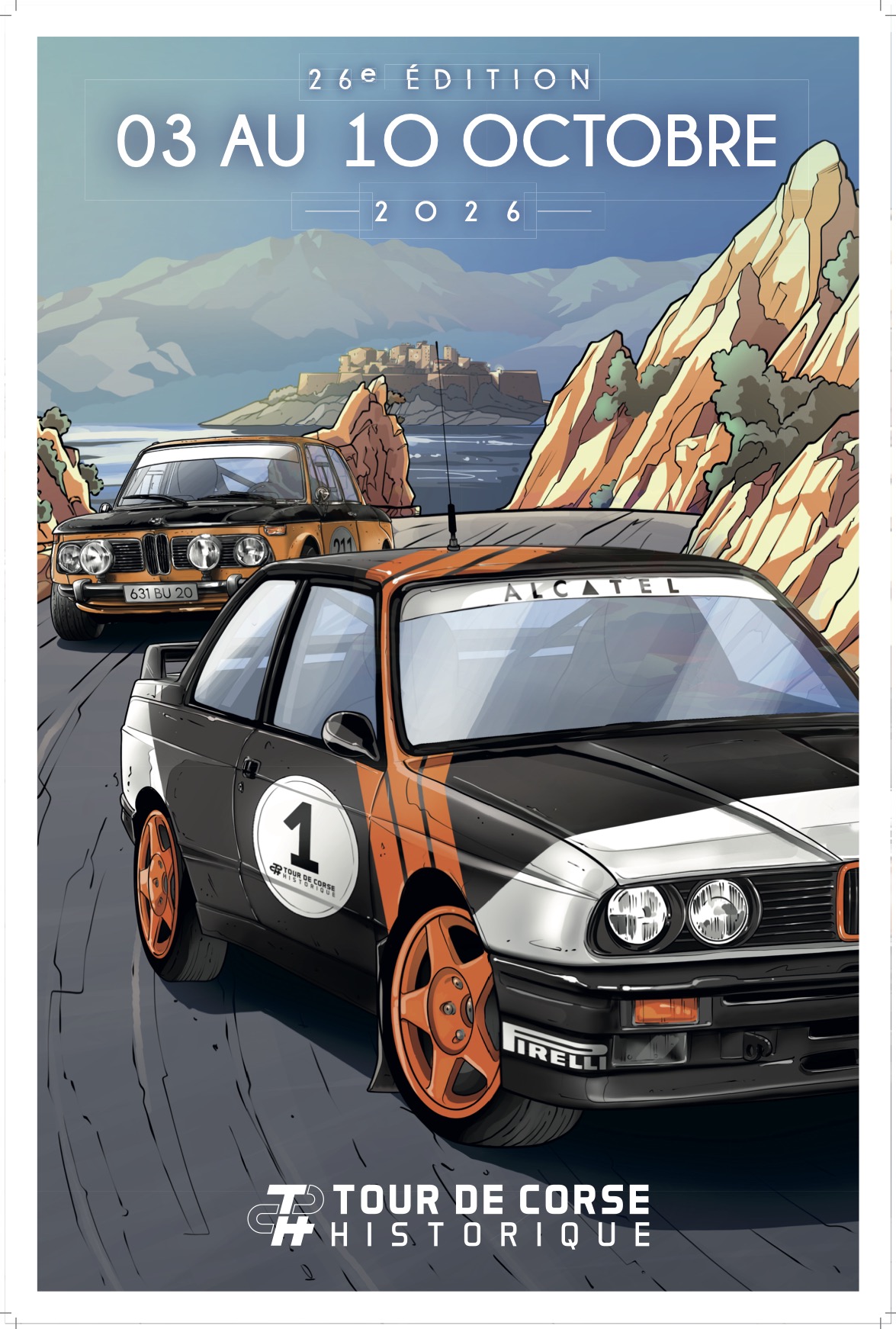 Tour de Corse Historique : l'affiche de la 26e édition dévoilée