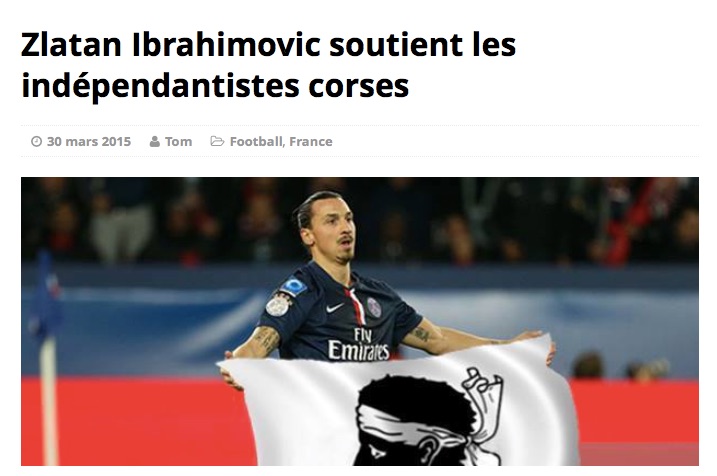Le site parodique "Football France" rend hommage à Claude Cesari