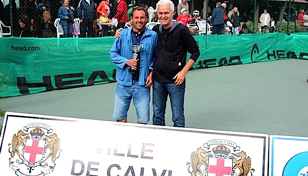 Laurent Mazzetti aux côtés de son oncle et adjoint au Maire de Calvi Jean-Louis Delpoux