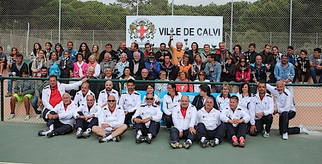 Championnats de Corse de tennis à Calvi : La remise des prix pour terminer