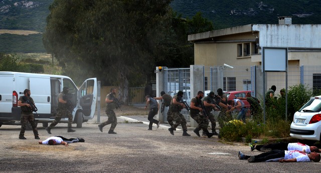 Manœuvre d'envergure dans la nuit du 25 au 26 mai dans le secteur Calvi-Calenzana
