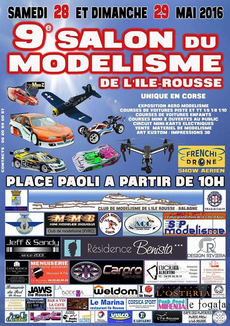 9e Salon régional  du modélisme les 28 et 29 mai à L'Ile-Rousse