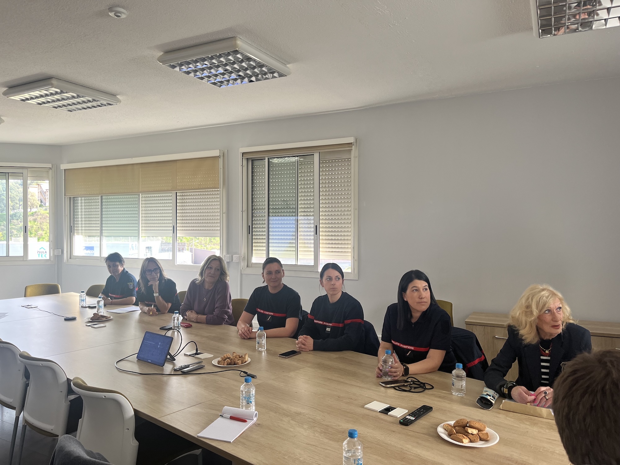 50 ans d’engagement : les femmes sapeurs-pompiers à l’honneur en Corse-du-Sud