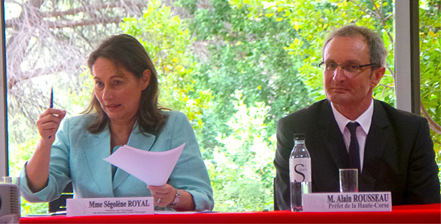 Le rail maritime avait été évoqué à la préfecture de Haute-Corse au mois de Juillet 2014