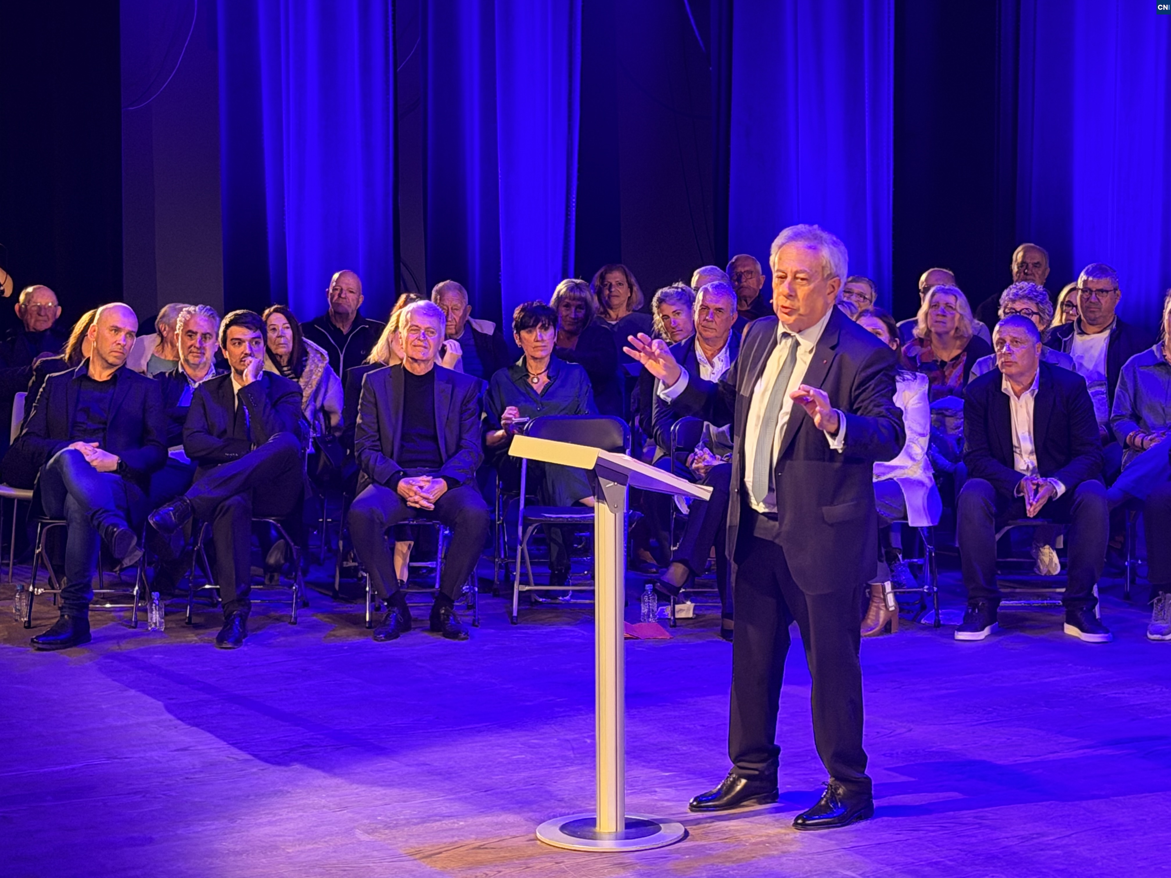 Municipales - Ange Santini : un meeting aux allures de démonstration de force à Calvi