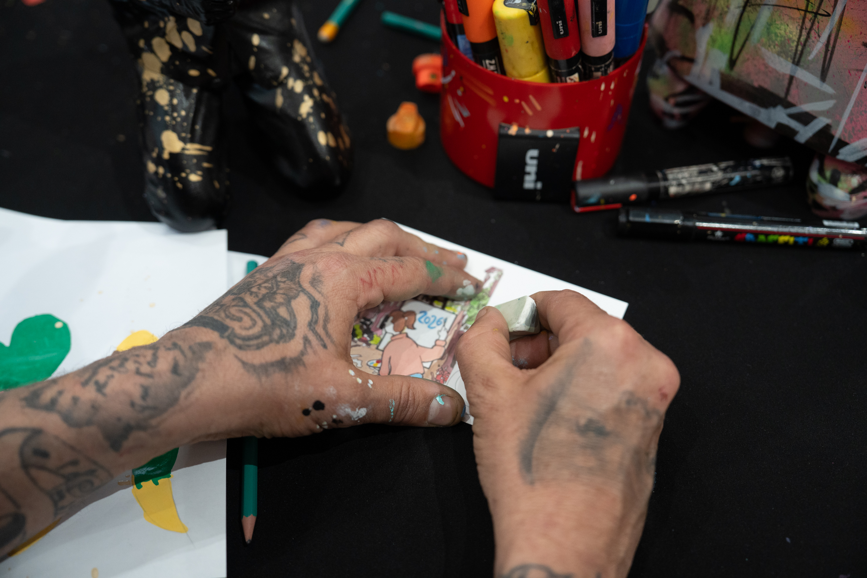 À Sarrola-Carcopino, le centre commercial l'Atrium a accueilli la fête du timbre