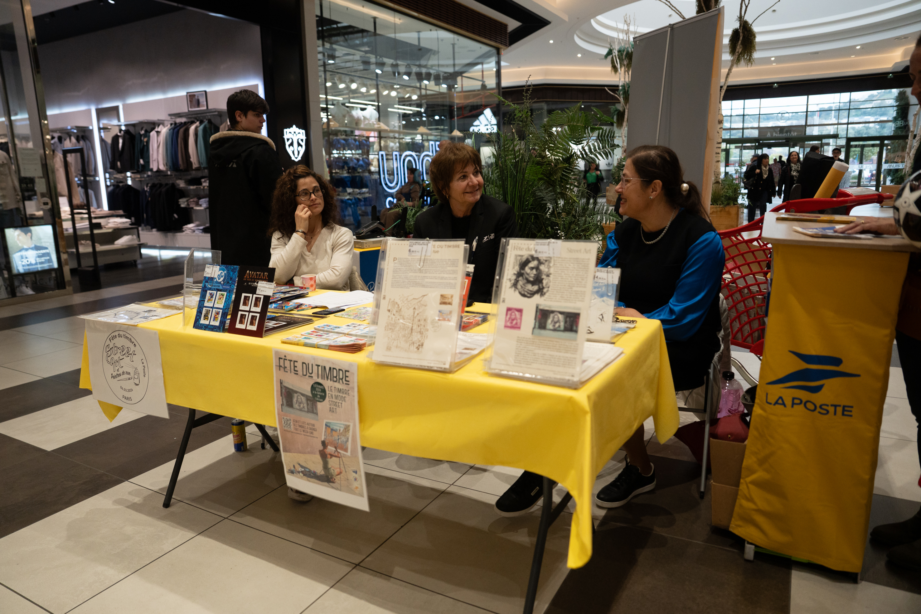 À Sarrola-Carcopino, le centre commercial l'Atrium a accueilli la fête du timbre