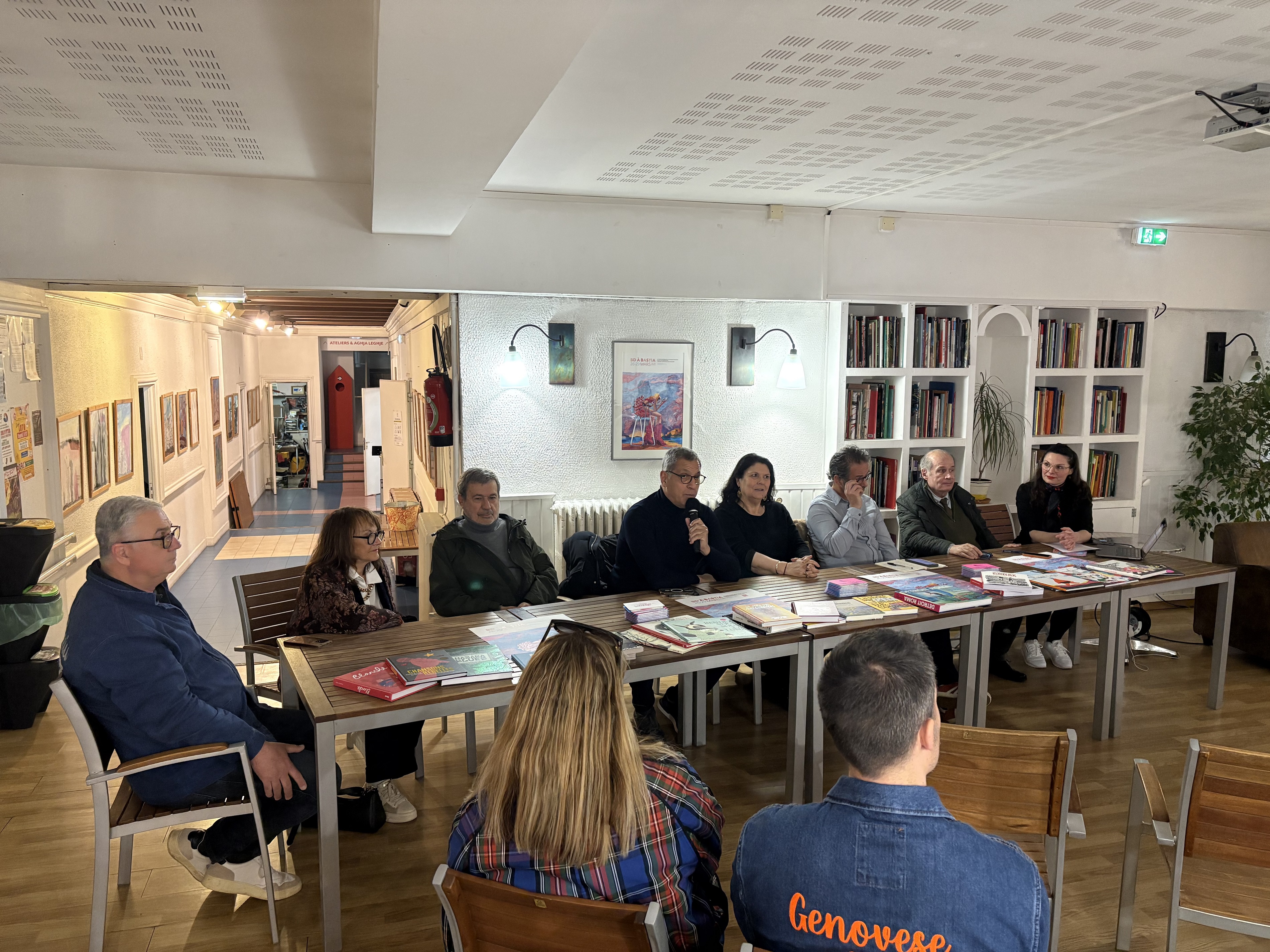 Ce mardi ont été présentées les 33es Rencontres de la bande dessinée et de l’illustration de Bastia qui se tiendront du 26 au 29 mars.