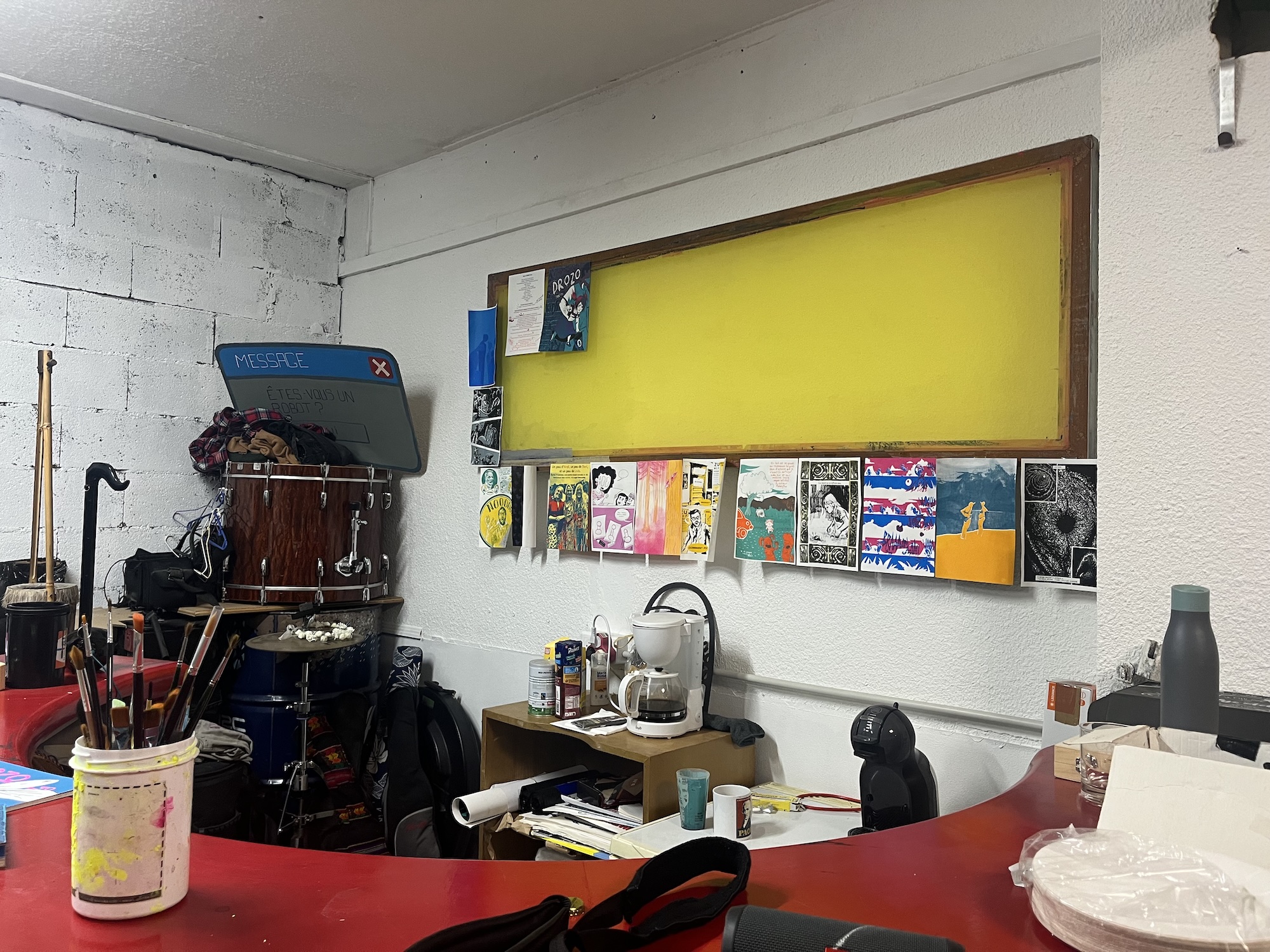 À Ajaccio, Yann Le Borgne imprime l’aventure graphique de Drozo