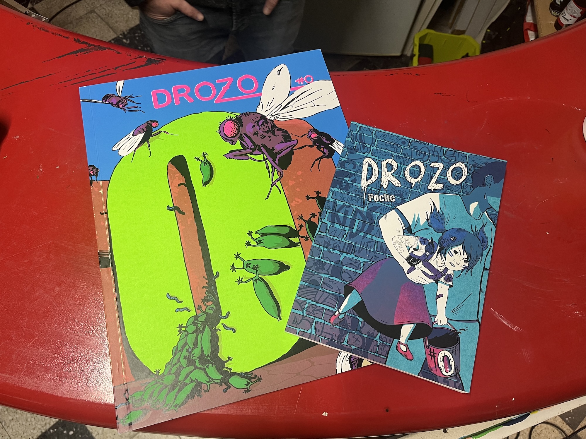 À Ajaccio, Yann Le Borgne imprime l’aventure graphique de Drozo