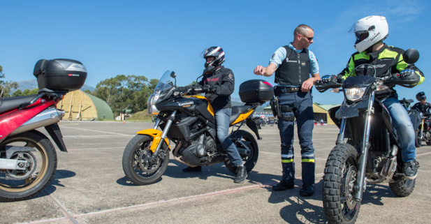 Plus de cent motards présents à cette journée sécurité.