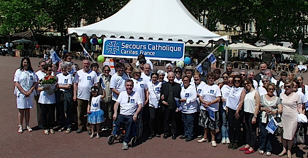 Les 70 ans du Secours Catholique fêtés à Bastia