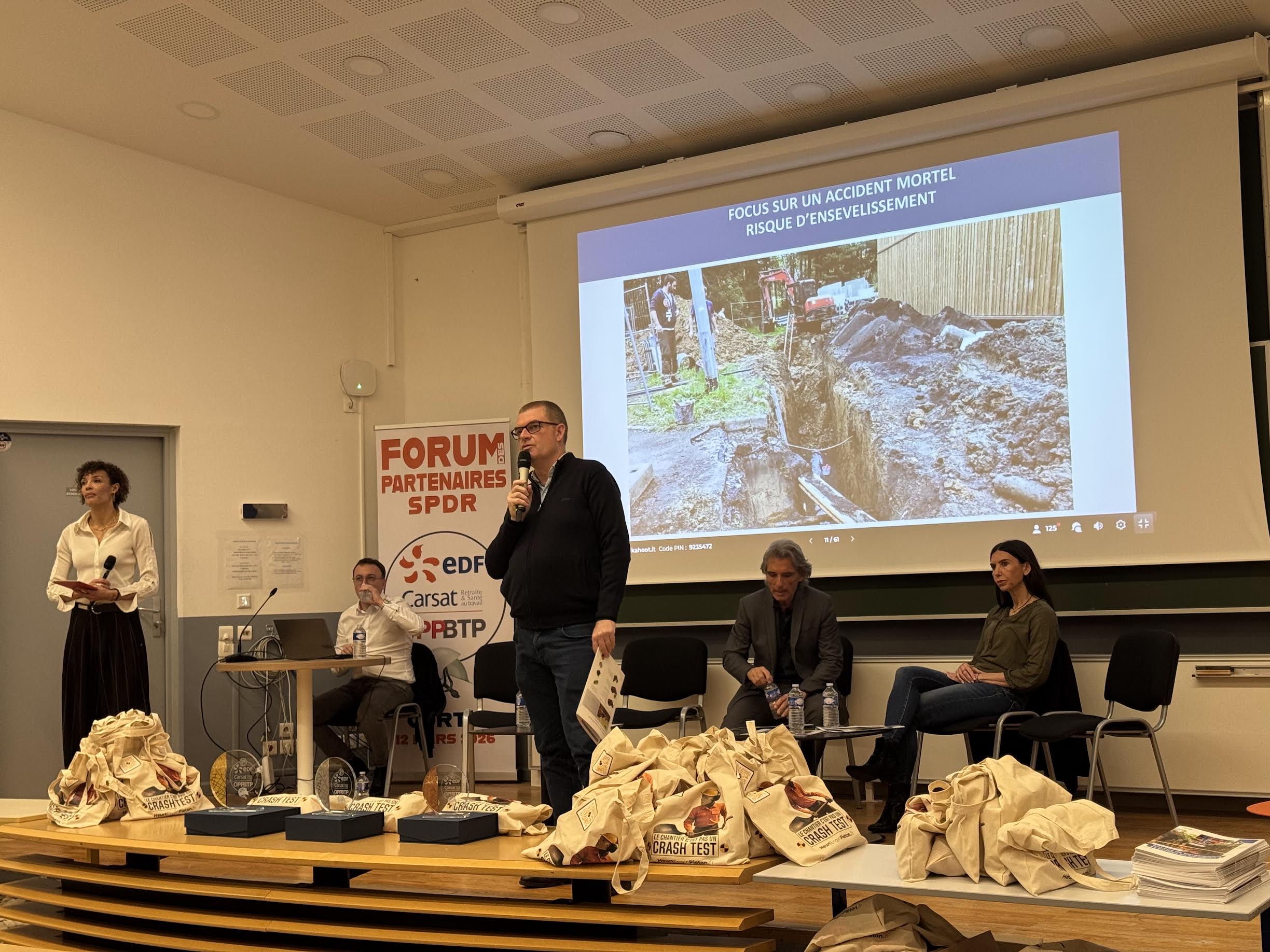 EDF Corse réunit ses partenaires à Corte autour de la sécurité des chantiers