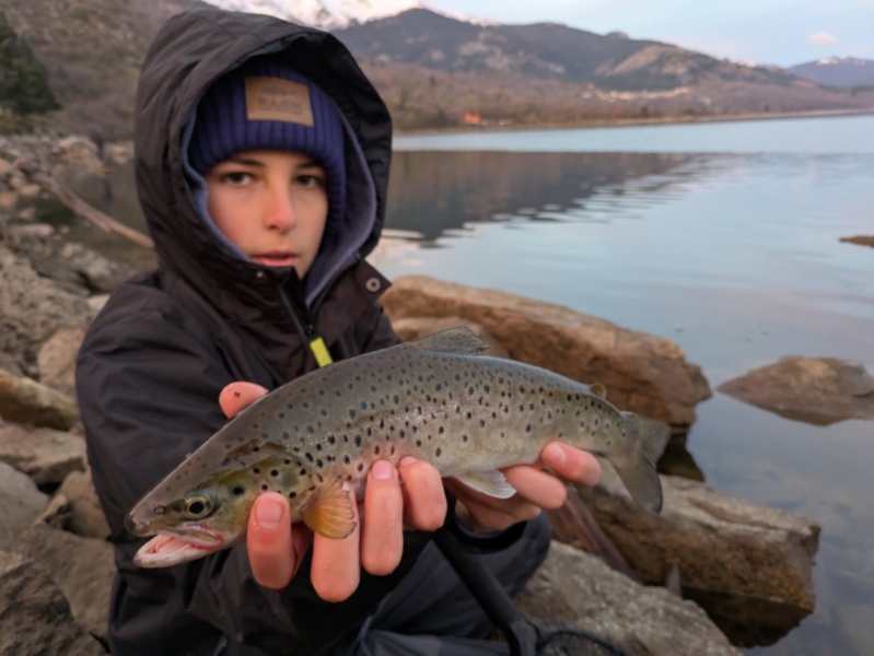 A Calacuccia, Marc Calu, fier de sa prise.
