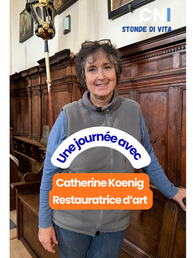 Stonde di Vita avec... Catherine Koenig, restauratrice du patrimoine religieux