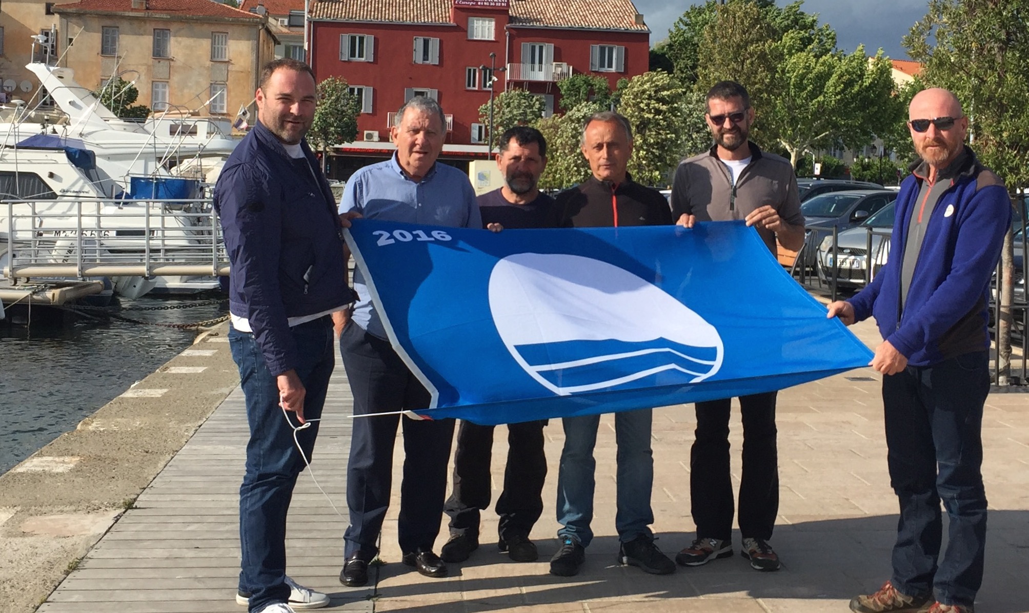 David Donnini, Claudy Olmetta, Eric Ventre, Charles Salotti, Alexandre Tomasini et Jean-Marie Cermolacce. (Photo Dr)