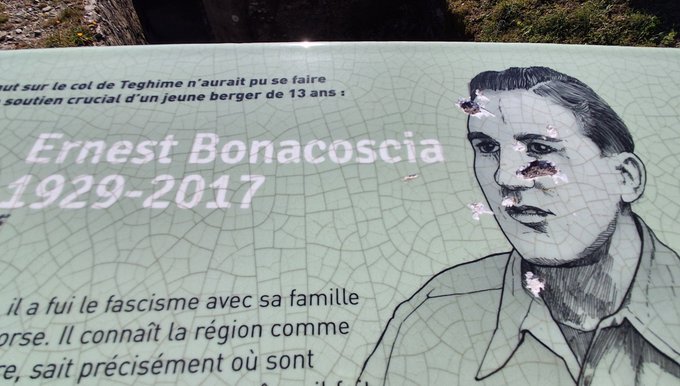 Col de Teghjime : des dégradations ciblent un haut lieu de la résistance corse