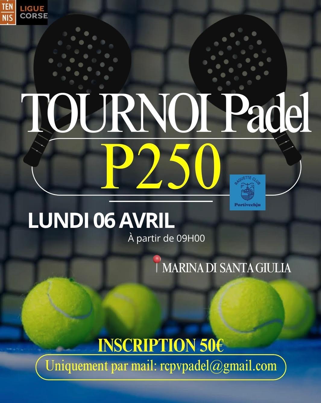 Portivechju - Le RCPV organise son premier tournoi de Padel