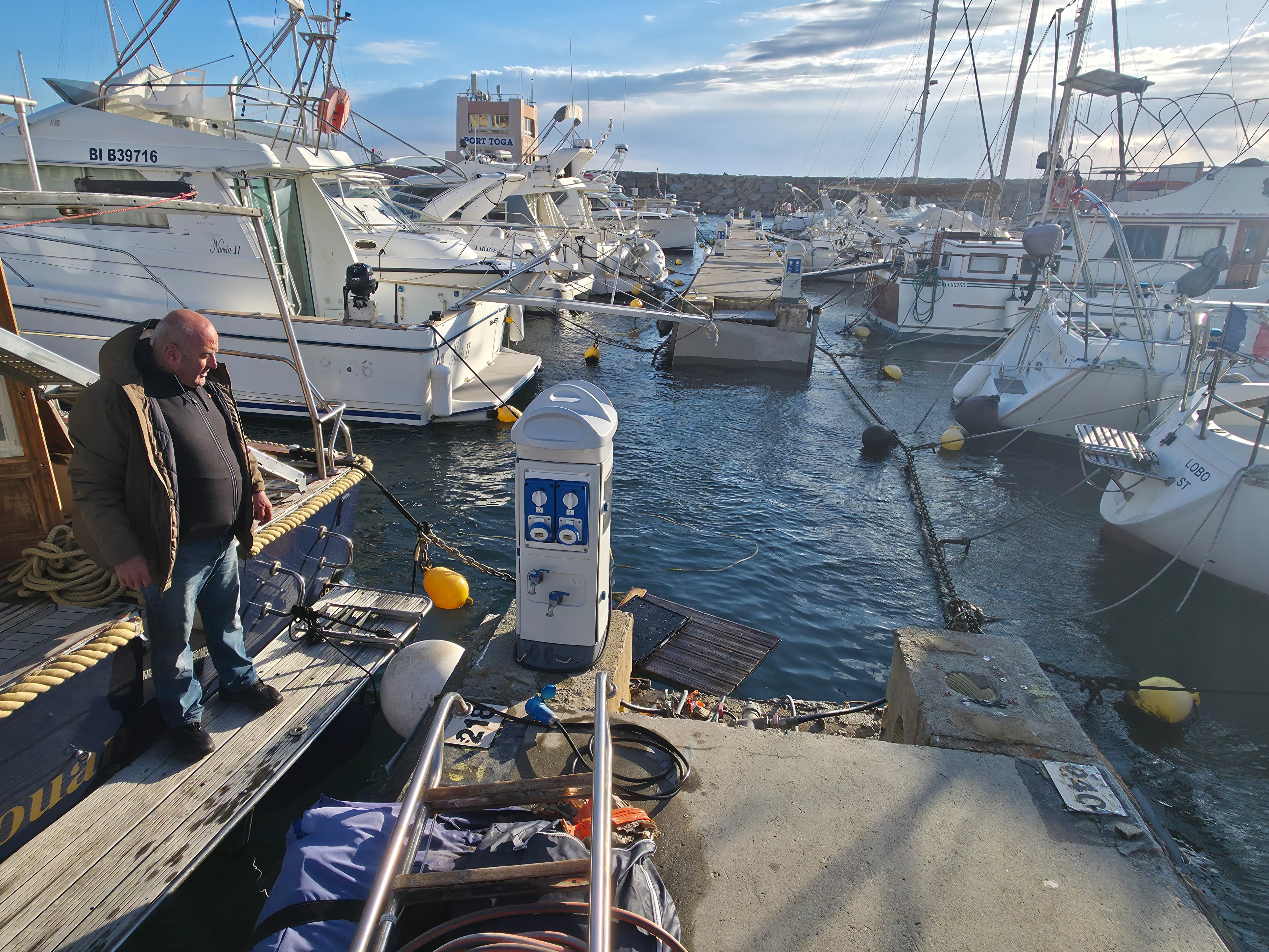 Ville-di-Pietrabugno : une partie d’un ponton coule dans le port de Toga, une personne évacuée