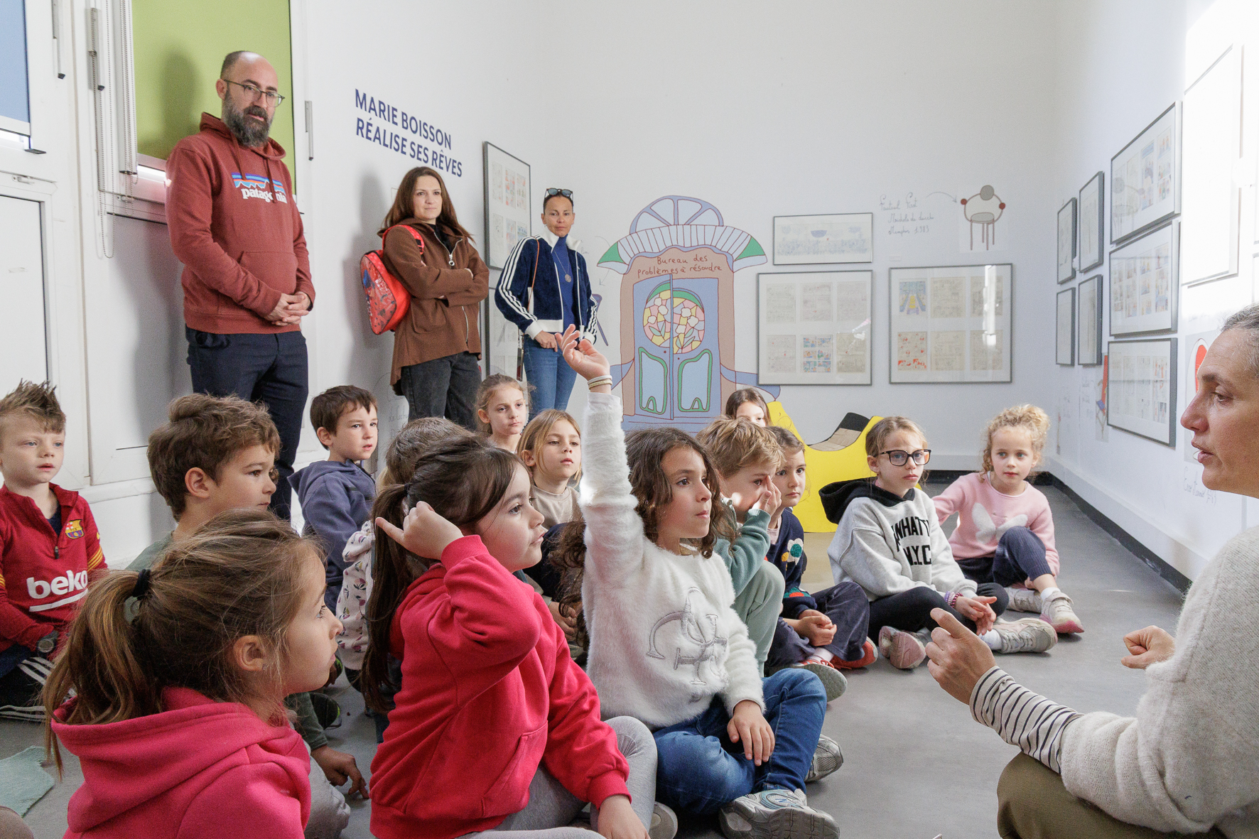 Les écoliers bastiais à la découverte du festival de la BD
