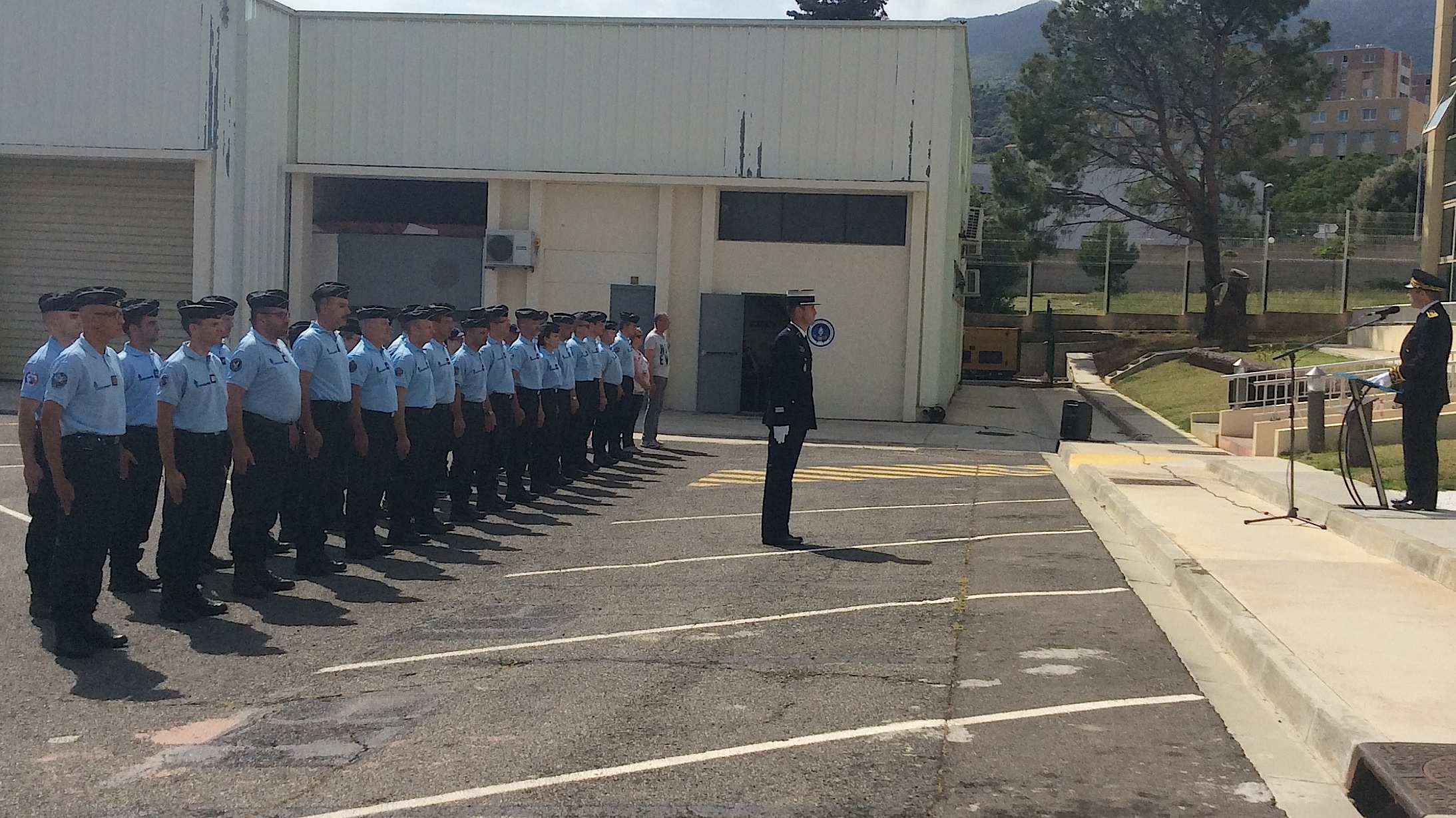 Bastia : Hommage aux gendarmes victimes du crash d'hélicoptère de Vignemale