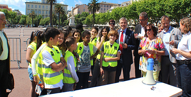 Semaine du Vélo à l'école et au collège : Bastia avant Biguglia