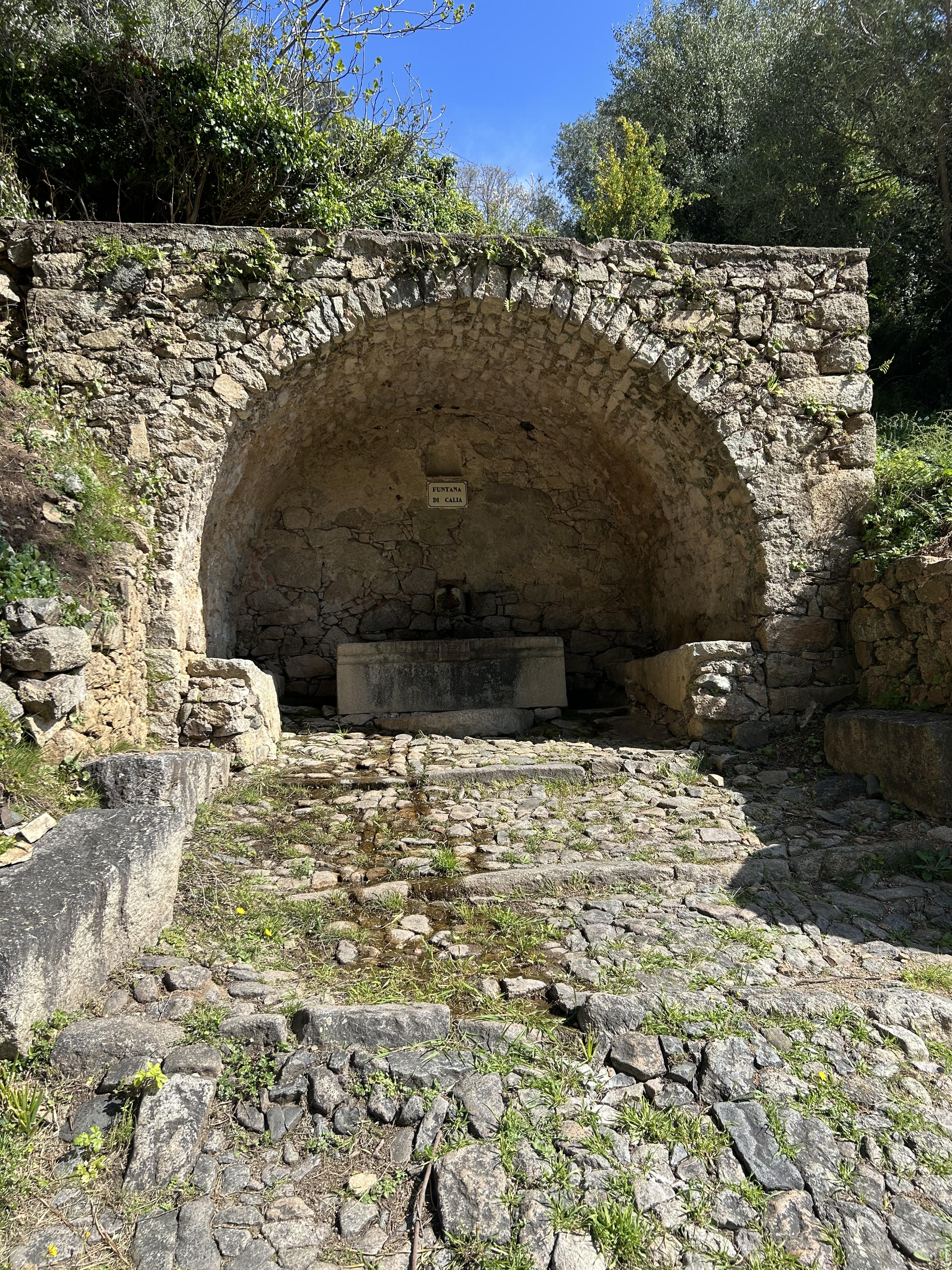 A màghjina - A bella funtana di Calia Cassano