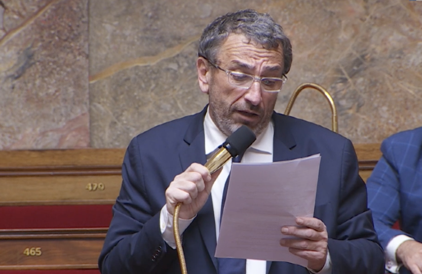 (Capture d'écran streaming Assemblée Nationale)