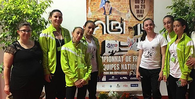 Ginastica corsa di u paese aiaccinu : Une 5e place aux finales nationales d'Albi