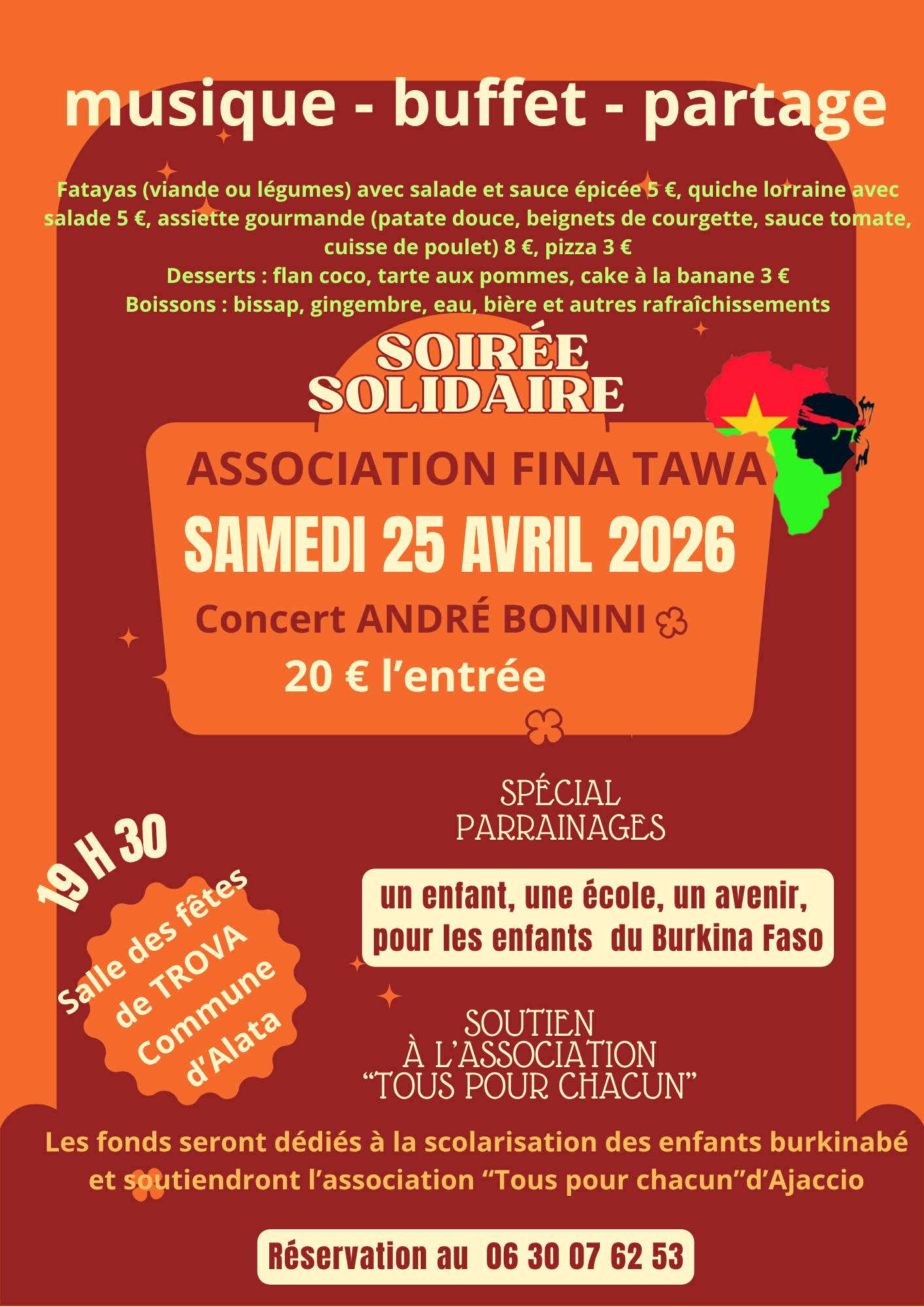 Alata : l'association Fina Tawa organise une soirée solidaire