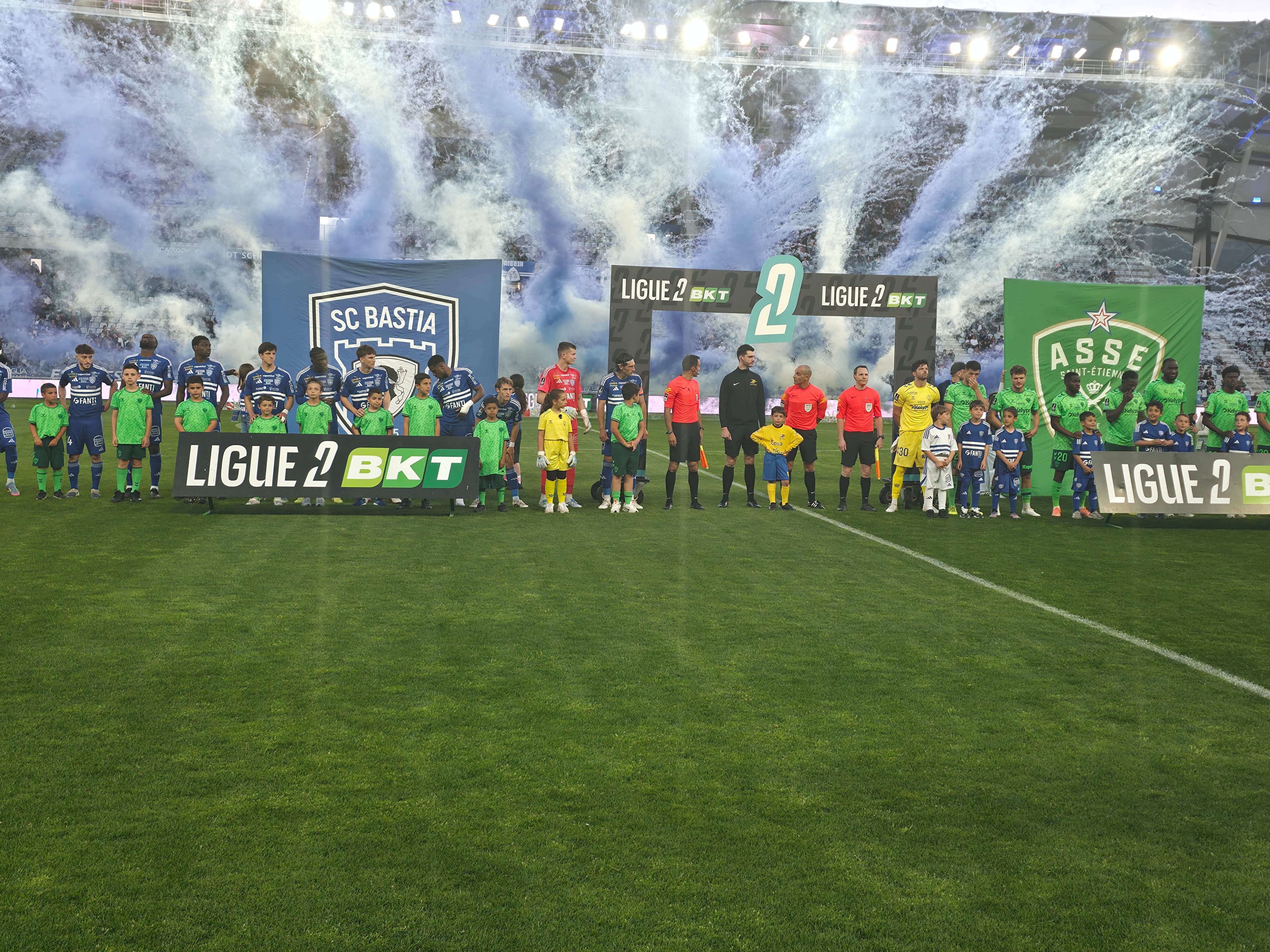 SC Bastia-Saint-Étienne en images