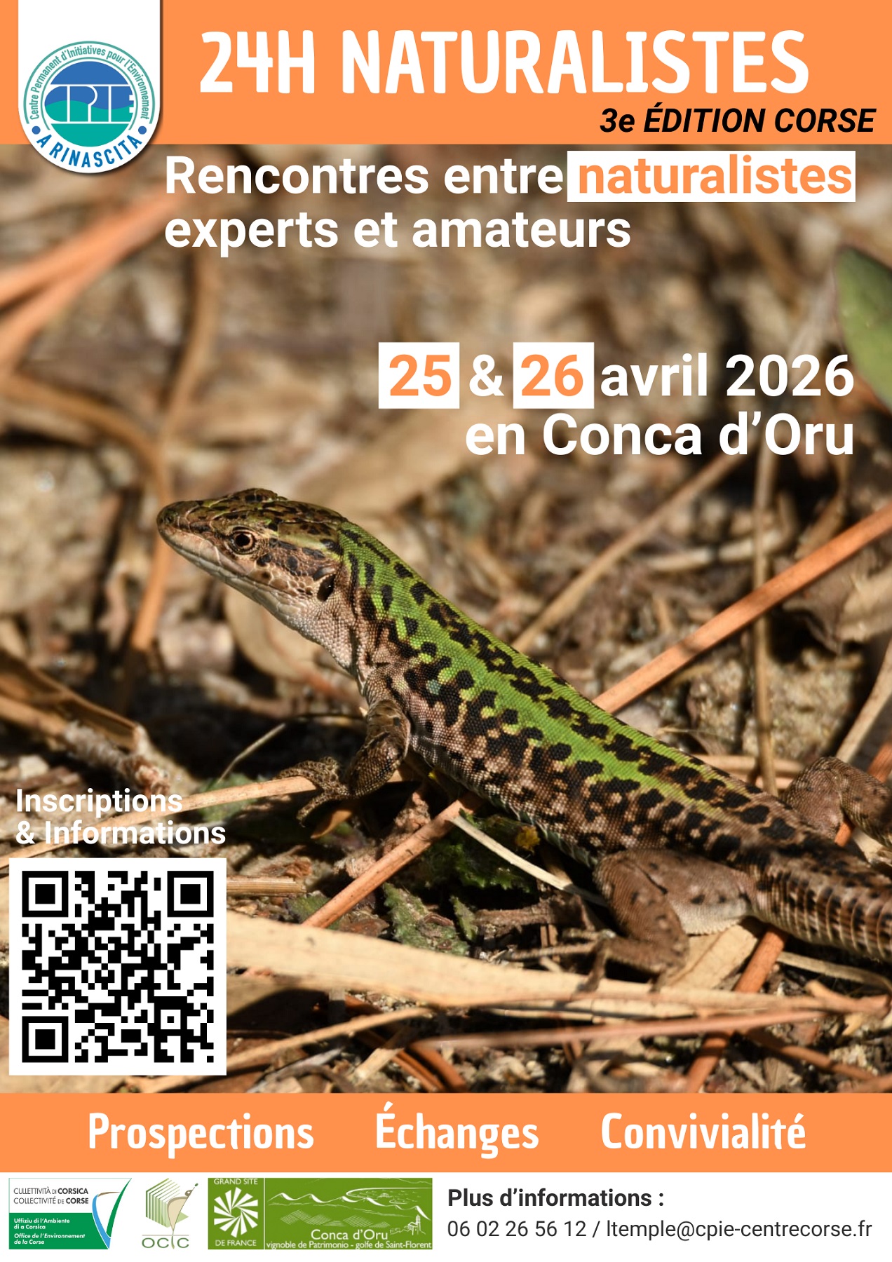 3e édition des « 24h Naturalistes en Corse » en Conca d'Oru.