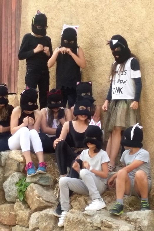 Citadella in festa avec les enfants de l'école Loviconi de Calvi