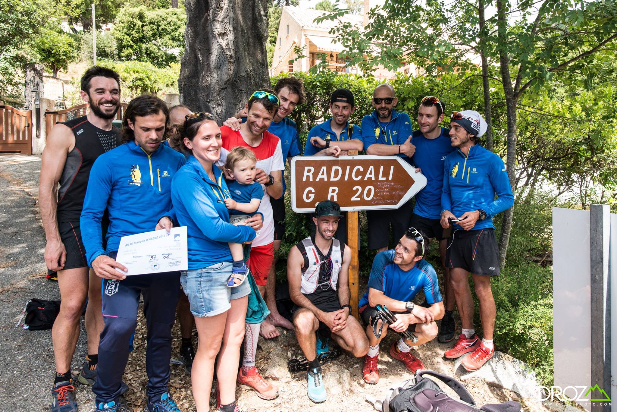 François D'Haene après l'exploit (DROZ Photo)