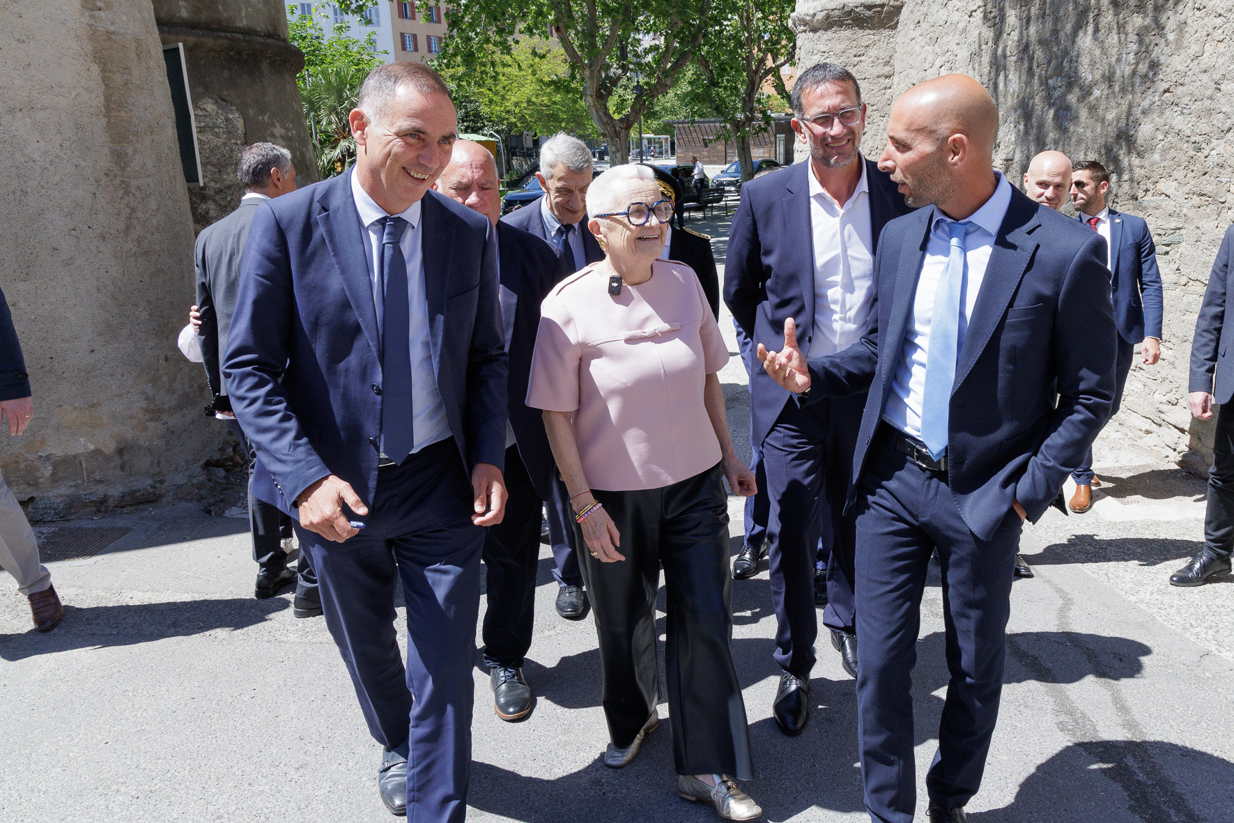 À Bastia, la ministre Françoise Gatel au contact des élus et des acteurs économiques