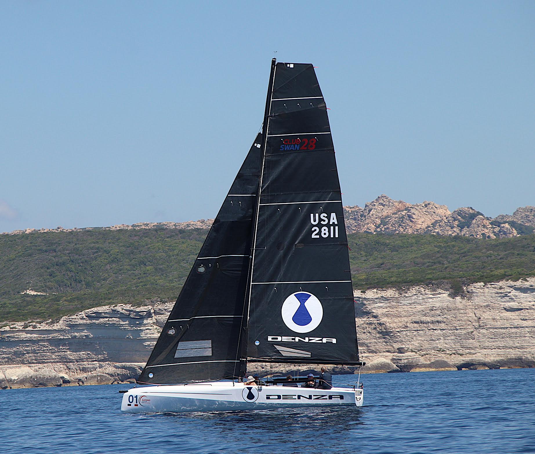 Voile - Swan Bonifacio Challenge - Anya Race (Giulio Gatti) premier vainqueur à Bonifacio