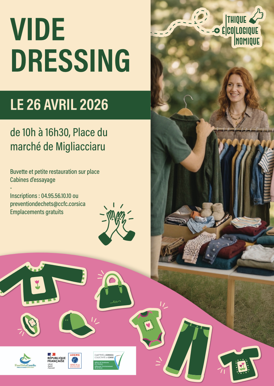 Un vide-dressing à Migliacciaru pour apprendre à consommer différemment