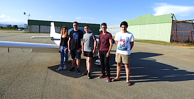 Claire Therez, Lucas Delirant, Julien Paoli, Johan Ramillon et Alexandre Santoni ont réussi avec brio le BIA.,