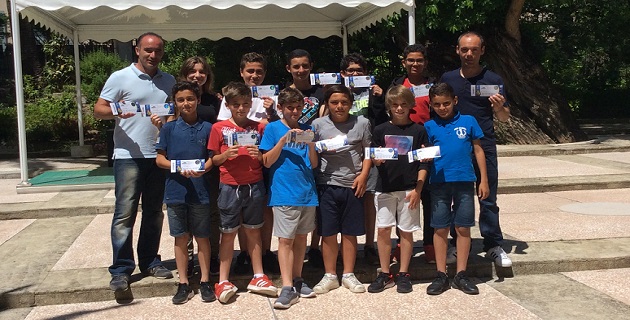 "Carton Bleu" pour le respect des valeurs du sport : 59 jeunes footballeurs corses à l’Euro 2016