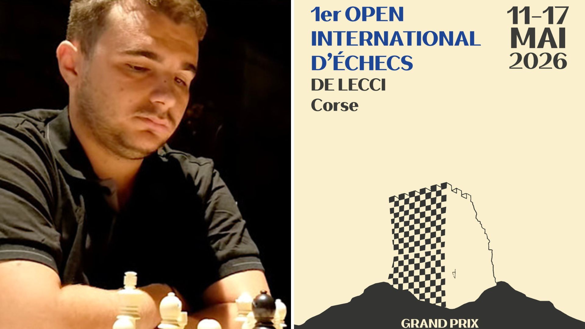 Champion de France en titre, le Bastiais Marc'Andria Maurizzi sera l'une des têtes d'affiche de ce premier Open de Lecci, qu'il disputera à la maison.