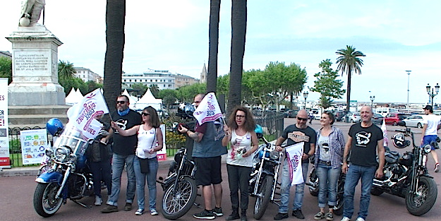 Etape bastiaise pour "Faites du bruit contre le Diabète"