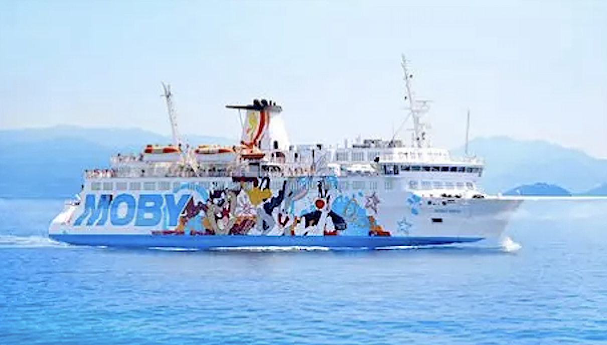 Le ferry Moby Kiss maintenu à quai à Bastia après un contrôle de sécurité