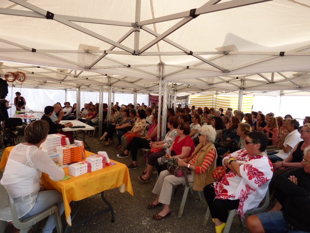 De nombreuses personnes sont venues écouter ce samedi le professeur Henri Joyeux.
